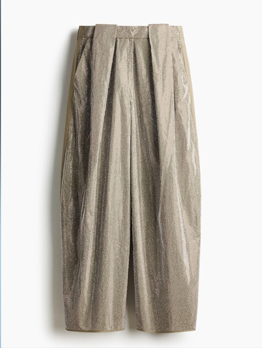 IN HAND New Sz 6, 10 H&M x Stella McCartney Embellished Barrel Pants
